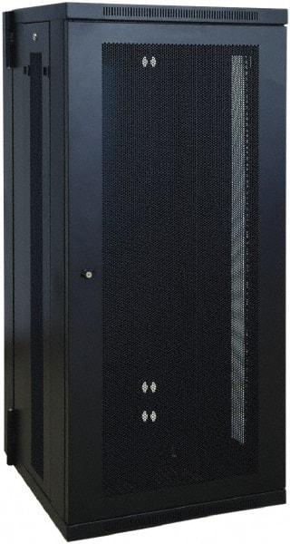 Tripp-Lite - 23.6" Overall Width x 26" Rack Height x 21.6" Overall Depth Data Cable Enclosure - 250 Lb Capacity, Black - Caliber Tooling