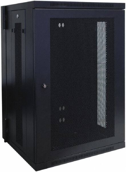 Tripp-Lite - 23.6" Overall Width x 18" Rack Height x 21.6" Overall Depth Data Cable Enclosure - 250 Lb Capacity, Black - Caliber Tooling