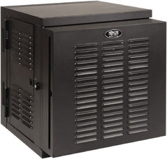 Tripp-Lite - 23.62" Overall Width x 12" Rack Height x 26.42" Overall Depth Data Cable Enclosure - 3,000 Lb Capacity, Black - Caliber Tooling