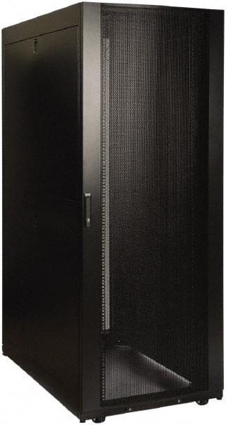 Tripp-Lite - 23.63" Overall Width x 42" Rack Height x 50.89" Overall Depth Data Cable Enclosure - 3,000 Lb Capacity, Black - Caliber Tooling