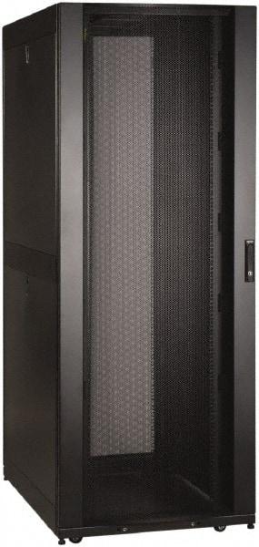 Tripp-Lite - 29.53" Overall Width x 42" Rack Height x 43" Overall Depth Data Cable Enclosure - 3,000 Lb Capacity, Black - Caliber Tooling