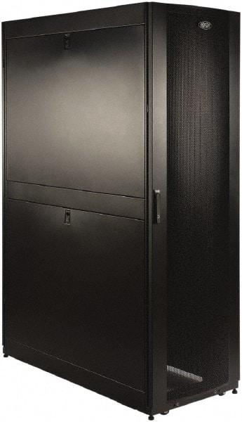 Tripp-Lite - 23.63" Overall Width x 42" Rack Height x 48" Overall Depth Data Cable Enclosure - 3,000 Lb Capacity, Black - Caliber Tooling