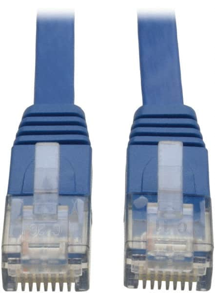 Tripp-Lite - Cat6, 24 AWG, 8 Wires, 550 MHz, Unshielded Network & Ethernet Cable - Blue, PVC, 25' OAL - Caliber Tooling