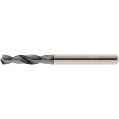 Accupro - 1/8" 118° Spiral Flute Solid Carbide Screw Machine Drill Bit - Caliber Tooling