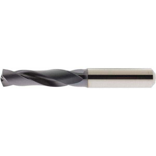 Accupro - 5/16" 140° Spiral Flute Solid Carbide Screw Machine Drill Bit - Caliber Tooling