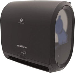 Georgia Pacific - Hands Free, Plastic Paper Towel Dispenser - 14" High x 14.6" Wide x 9-1/4" Deep, 1 Roll 10", Black - Caliber Tooling