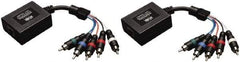 Tripp-Lite - Component Video with Stereo Audio Extender Kit - 4 Ports - Caliber Tooling