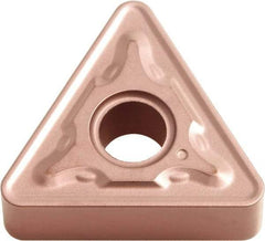 Kyocera - TNMG333 PH Grade CA315 Carbide Turning Insert - TiCN/Al2O3 Finish, 60° Triangle, 3/8" Inscr Circle, 3/16" Thick, 3/64" Corner Radius - Caliber Tooling