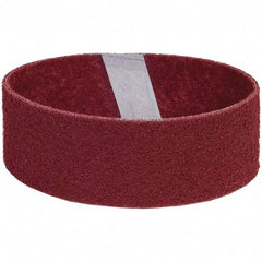 Norton - 3" Wide x 21" OAL, Aluminum Oxide Abrasive Belt - Aluminum Oxide, Fine, Nonwoven, Y Weighted Cloth Backing - Caliber Tooling