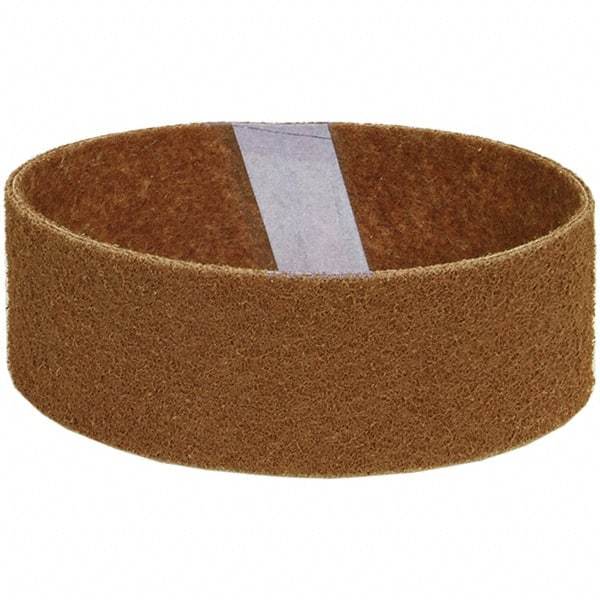 Norton - 3" Wide x 21" OAL, Aluminum Oxide Abrasive Belt - Aluminum Oxide, Coarse, Nonwoven, Y Weighted Cloth Backing - Caliber Tooling