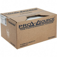 PRO-SOURCE - 24 Gal Capacity, Clear, Linear Low-Denstiy Polyethylene (LLDPE), Hazardous Waste Bag - 6 mil Thick x 18" Wide x 30" High, Roll - Caliber Tooling