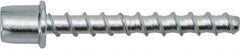 Powers Fasteners - 3/8" Zinc-Plated Steel Vertical (End Drilled) Mount Threaded Rod Anchor - 1/4" Diam x 2-1/2" Long, 4,270 Lb Ultimate Pullout, For Use with Concrete/Masonry - Caliber Tooling