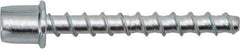 Powers Fasteners - 3/8" Zinc-Plated Steel Vertical (End Drilled) Mount Threaded Rod Anchor - 1/4" Diam x 1-5/8" Long, 3,265 Lb Ultimate Pullout, For Use with Concrete/Masonry - Caliber Tooling