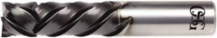 OSG - 1/2" Cutting Diam x 2" Length of Cut, 4 Flute, Spiral Router Bit - Diamond Coated, Right Hand Cut, Solid Carbide, 4" OAL x 1/2" Shank Diam, Compression, 45° Helix Angle - Caliber Tooling