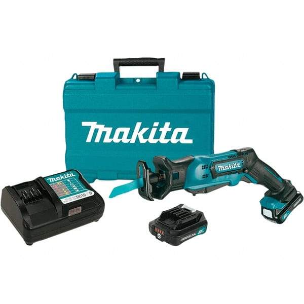 Makita - Cordless Reciprocating Saws Voltage: 12.0 Battery Chemistry: Lithium-Ion - Caliber Tooling