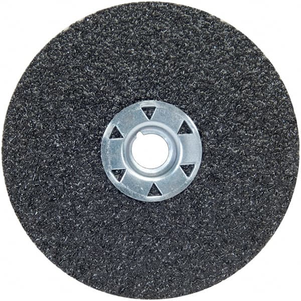 Norton - 4-1/2" Diam 5/8-11 Threaded Hole 50 Grit Fiber Disc - Aluminum Oxide, 20,000 Max RPM - Caliber Tooling