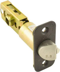 Hager - 4" Long x 1" Wide x 2-1/4" High Dead Latch - Steel/Zinc, Oil Rubbed Bronze Finish - Caliber Tooling