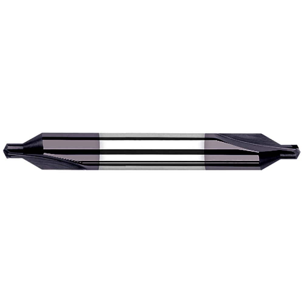 Harvey Tool - #000 60° 1/8" Body Diam Solid Carbide Combo Drill & Countersink - Exact Industrial Supply