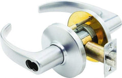 Stanley - Grade 1 Classroom Lever Lockset - 2-3/4" Back Set, Zinc, Satin Chrome Finish - Caliber Tooling