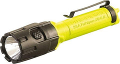 Streamlight - White LED Bulb, 175 Lumens, Industrial/Tactical Flashlight - Yellow Polycarbonate Body, 2 AA Alkaline Batteries Included - Caliber Tooling