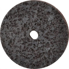 Brite Star - 2" Diam, 1/4" Face Width, 1/4" Center Hole, Medium Grade, Aluminum Oxide Deburring Wheel - Unitized, Soft Density 2 Grade, 16,100 RPM - Caliber Tooling