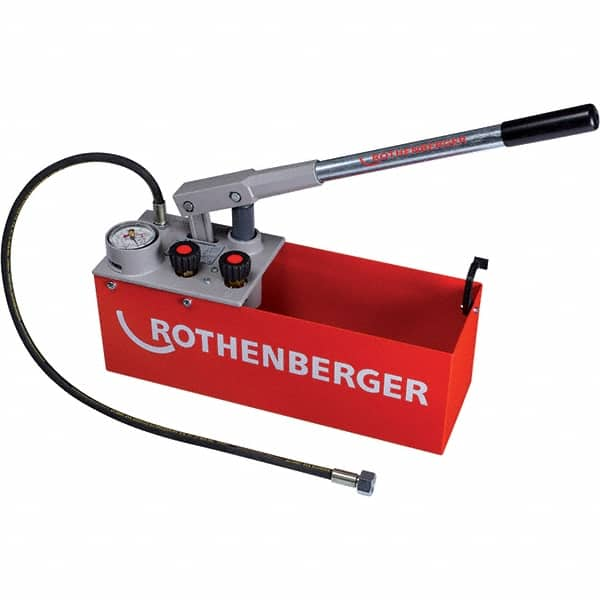 Rothenberger - Pressure, Cooling & Fuel System Test Kits Type: Pressure Pump Applications: Water Lines; Leak Testing; Compression Testing - Caliber Tooling