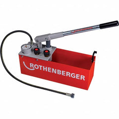 Rothenberger - Pressure, Cooling & Fuel System Test Kits Type: Pressure Pump Applications: Water Lines; Leak Testing; Compression Testing - Caliber Tooling