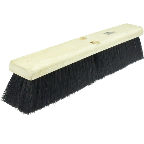 16″ Medium Sweep Floor Brush, Black Tampico Fill - Caliber Tooling