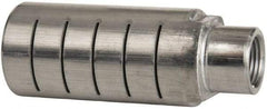 PRO-SOURCE - 3/8 Male NPT, 1" Hex, 3-1/4" OAL, Muffler - 300 Max psi, 40 CFM, Aluminum - Caliber Tooling