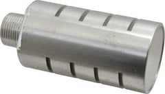 PRO-SOURCE - 3/4 Male NPT, 1-5/8" Hex, 4-5/8" OAL, Muffler - 300 Max psi, 70 CFM, Aluminum - Caliber Tooling