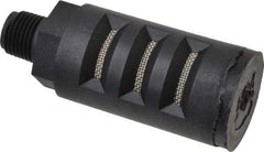 PRO-SOURCE - 1/8 Male NPT, 5/8" Hex, 2-7/64" OAL, Muffler - 150 Max psi, Glass Filled Nylon - Caliber Tooling