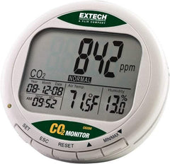 Extech - -14 to 140°F, 0 to 99.9% Humidity Range, Air Quality Monitor - Caliber Tooling