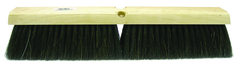 24" Horse Hair Medium Sweeping - Broom Without Handle - Caliber Tooling