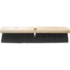 24″ Medium Sweep Floor Brush, Black Polypropylene Fill - Caliber Tooling