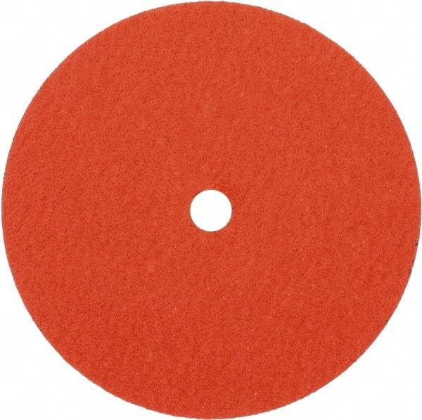 Norton - 9-1/8" Diam 7/8" Hole 24 Grit Fiber Disc - Ceramic, Series R980P - Caliber Tooling