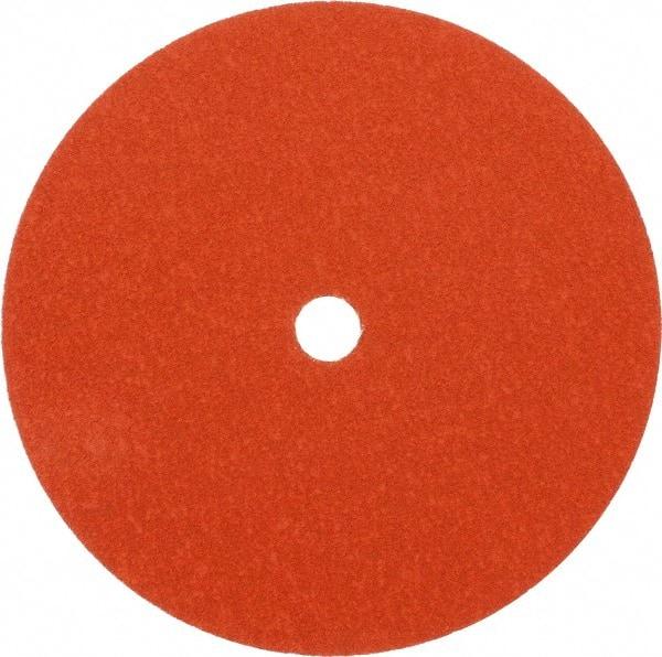 Norton - 9-1/8" Diam 7/8" Hole 50 Grit Fiber Disc - Ceramic, Series R980P - Caliber Tooling