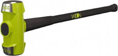 Wilton - 20 Lb Head, 36" Long Sledge Hammer - Steel Head, Steel Handle with Grip - Caliber Tooling