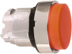 Schneider Electric - 22mm Mount Hole, Extended Straight, Pushbutton Switch Only - Round, Red Pushbutton, Nonilluminated, Momentary (MO) - Caliber Tooling