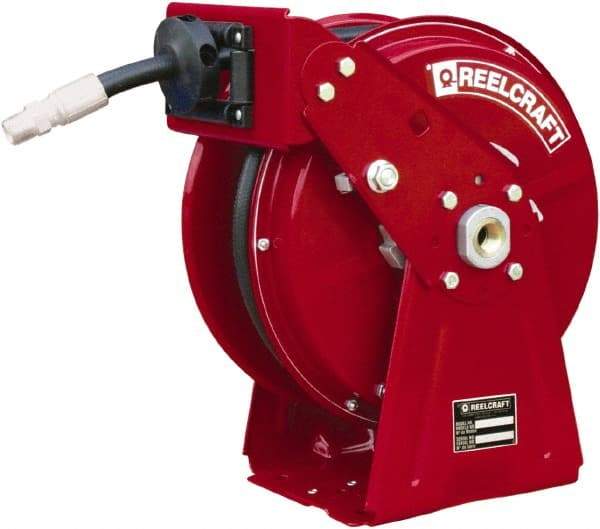 Reelcraft - 35' Spring Retractable Hose Reel - 4,800 psi, Hose Included - Caliber Tooling