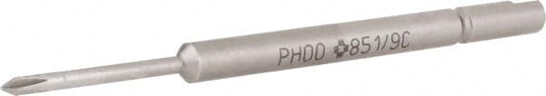 Wera - 4mm Drive #00 Point Precision Phillips Bit - Caliber Tooling