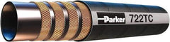 Parker - -12 Hose Size, 3/4" ID x 1.21" OD, 4,000 psi Work Pressure Hydraulic Hose - 4-3/4" Radius, Synthetic Rubber, -40°F to 257°F - Caliber Tooling