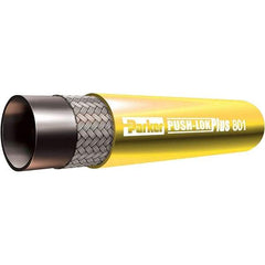 Parker - 3/8" ID CTL Push-on Air Hose - 350 Working psi, -40 to 257°F, Yellow - Caliber Tooling