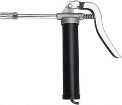 PRO-LUBE - 3,000 Max psi, Rigid Pistol Grease Gun - 3 oz Capacity, 1/8 Thread Outlet, 67 Strokes per oz, Cartridge Fill - Caliber Tooling