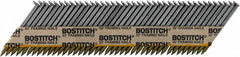 Stanley Bostitch - 11 Gauge 0.131" Shank Diam 3-1/2" Long Framing Nails for Power Nailers - Steel, Bright Finish, Smooth Shank, Angled Stick Paper Tape Collation, Round Head - Caliber Tooling