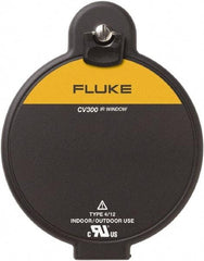 Fluke - 3\x94 Diam, Infrared Viewing Window - 5.62" View Area, .08\x94 Thickness, Use with Fluke IR Cameras - Caliber Tooling