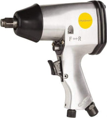 Value Collection - 1/2" Drive, 7,000 RPM, 25 to 200 Ft/Lb Torque Impact Wrench - Pistol Grip Handle, 600 IPM, 4 CFM, 90 psi, 1/4" NPT Inlet - Caliber Tooling