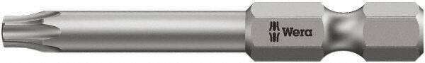 Wera - T40 Torx Bit - 1/4" Hex Drive, 2-3/4" OAL - Caliber Tooling