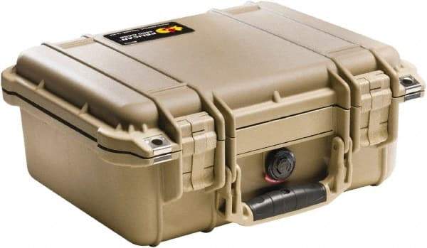 Pelican Products, Inc. - 11-5/8" Wide x 6" High, Clamshell Hard Case - Tan, Polyethylene - Caliber Tooling