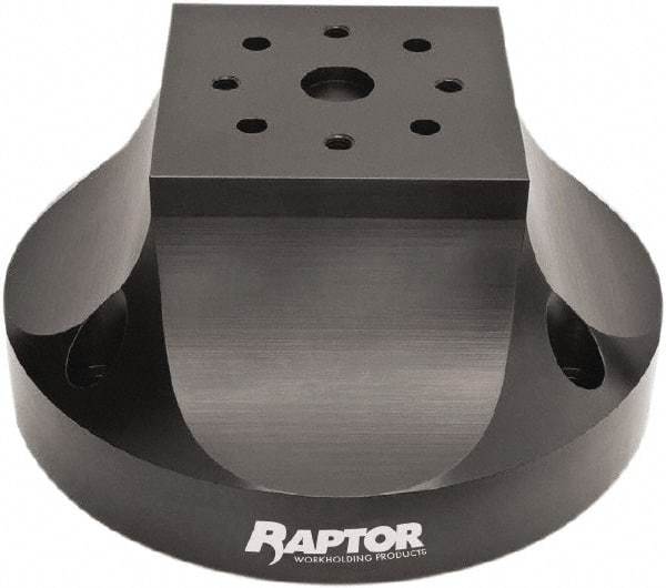 Raptor Workholding - 11.95" Jaw Width, 6" High Riser - For Use with 4 & 5 Axis Workholding Systems - Caliber Tooling