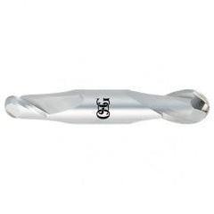 1/2" Dia. - 3" OAL - Bright CBD - Double - Ball Nose SE EM - 2 FL - Caliber Tooling